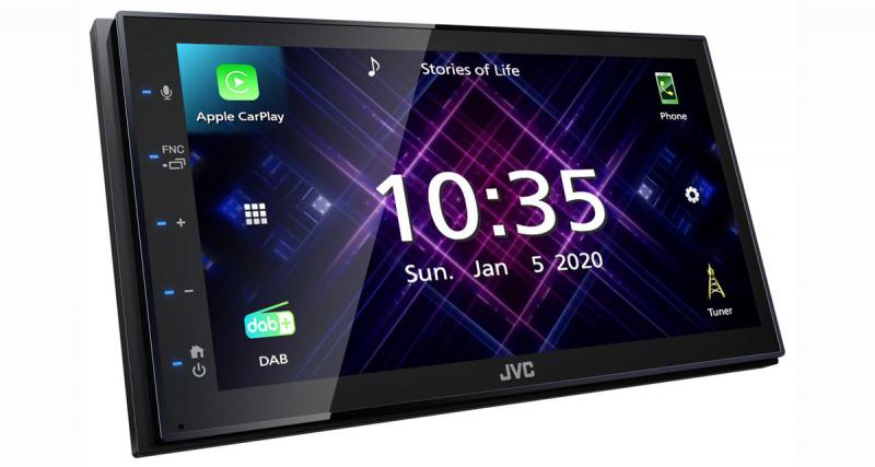  - Un autoradio CarPlay et Android Auto à prix canon chez JVC