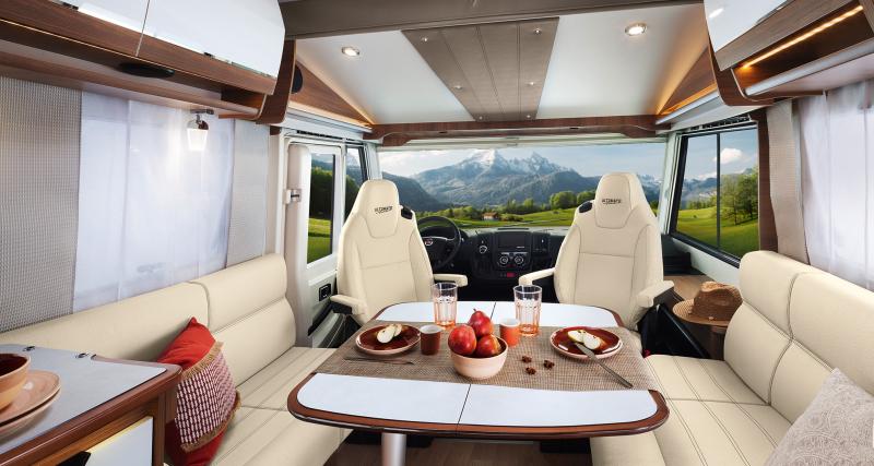 Rapido 8066dF Ultimate Line : le camping-car intégral unique - Classieux et spacieux