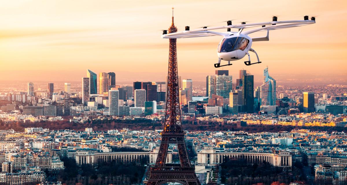 Des taxis volants Volocopter bientôt testés en Ile-de-France