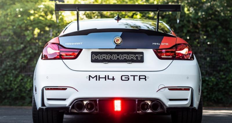 Manhart transforme la BMW M4 en série limitée : exclusivité maximale pour cette MH4 GTR - Un look extrême pour cette M4 spéciale
