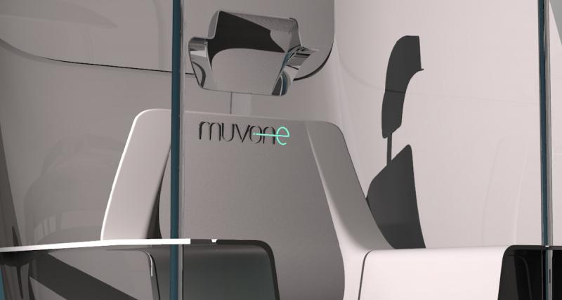 Muvone : un concept de taxi autonome et monoplace face au covid-19 - Un taxi monoplace