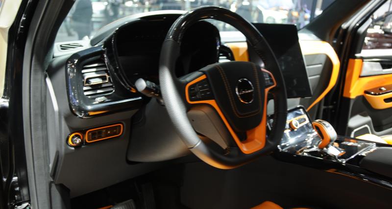 LEVC LX : Lorinser relooke les taxis londoniens électriques au Beijing Motor Show - Orange is a new black