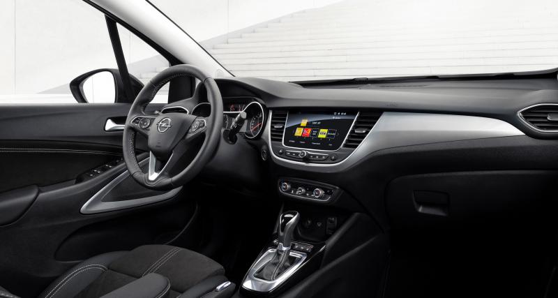 Opel Crossland (2021) : restylage de surface pour le crossover - Gamme moteur 100% thermique