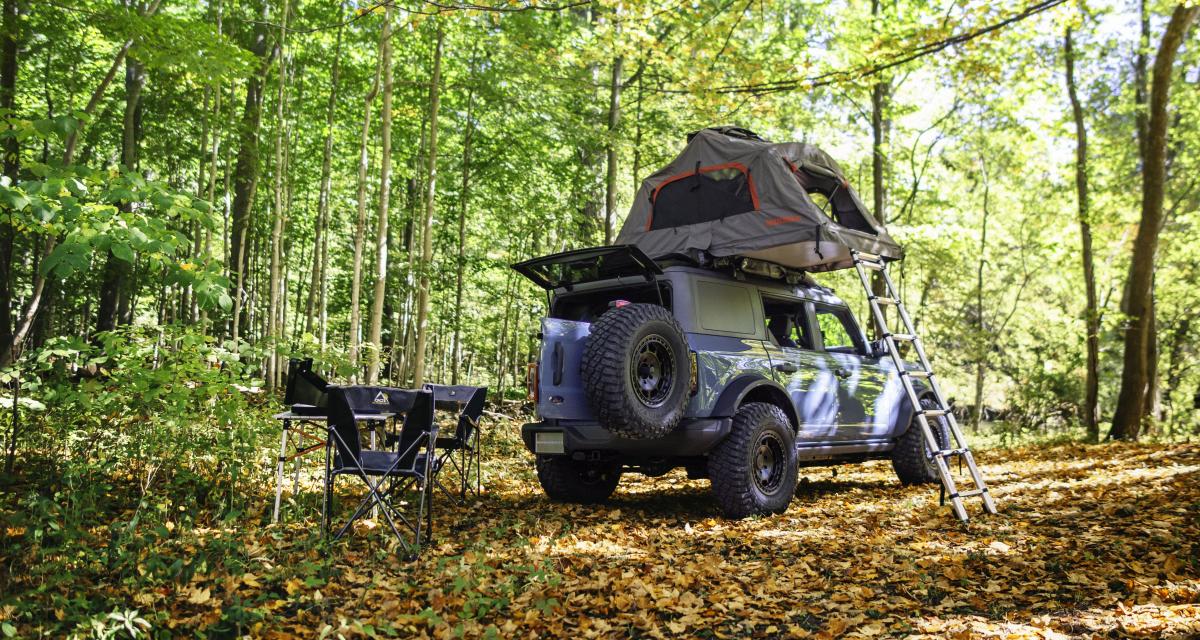 Ford Bronco Overland : le camping tout-terrain avec style