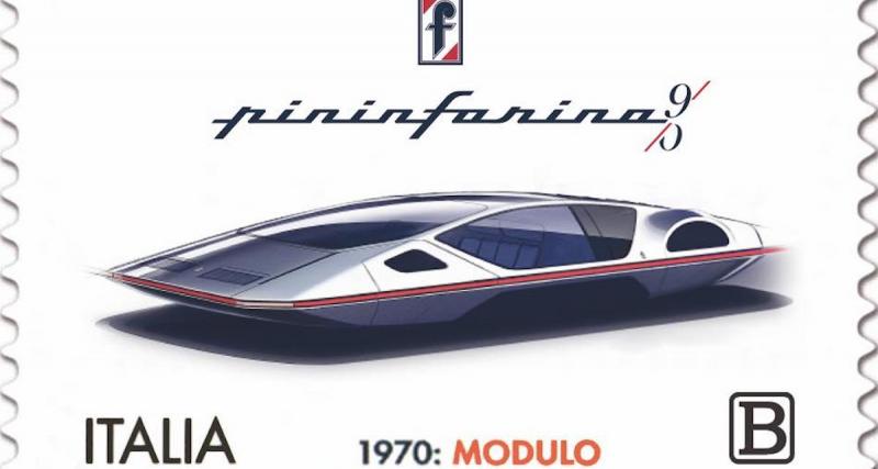  - 90e anniversaire de Pininfarina : un timbre à l'effigie de son modèle le plus fou
