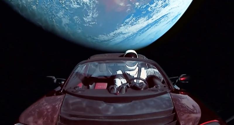  - La Tesla envoyée dans l’espace par Elon Musk approche de Mars