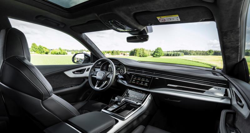 Audi Q8 TFSI e quattro : le SUV coupé propre et sans malus - Un système hybride rechargeable classique