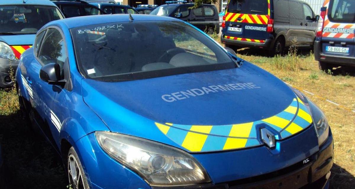Soldes 2020 : une Mégane 3 RS de la gendarmerie à vendre pour seulement 200€ !