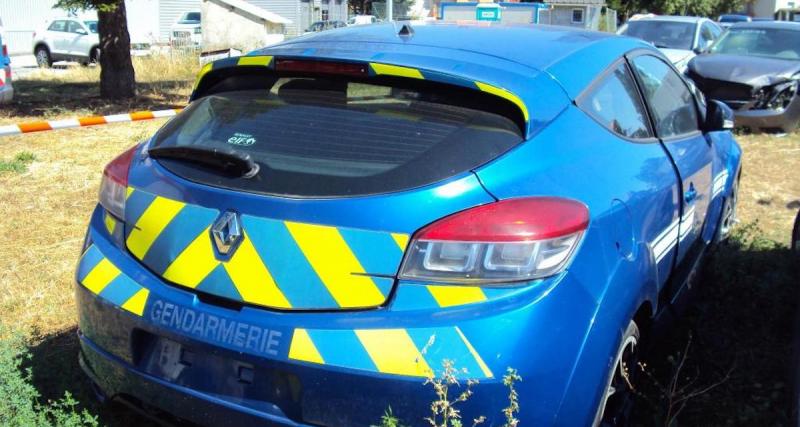 Soldes 2020 : une Mégane 3 RS de la gendarmerie à vendre pour seulement 200€ ! - Une annonce pas banale