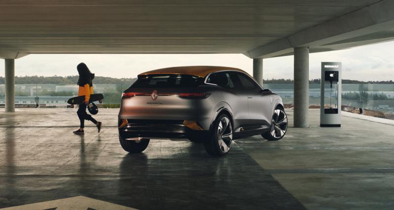 Renault Mégane eVision : la promesse d’un futur sous le signe de l’électricité - La Mégane eVision, une fenêtre ouverture sur le futur stylistique de la marque au losange