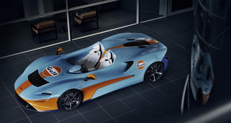  - Nouvelle McLaren Elva Gulf Theme : présentation ce week-end à la Goodwood Speedweek