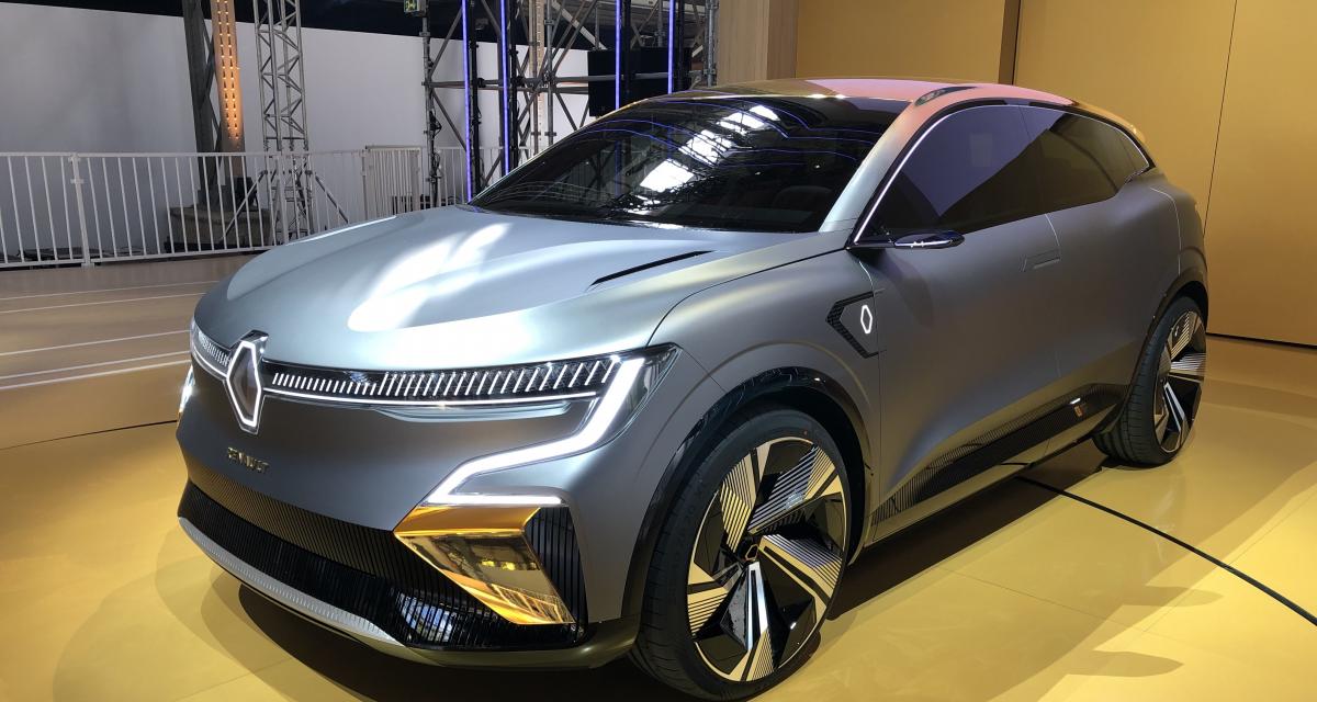 Renault Mégane électrique : nos photos du concept eVision