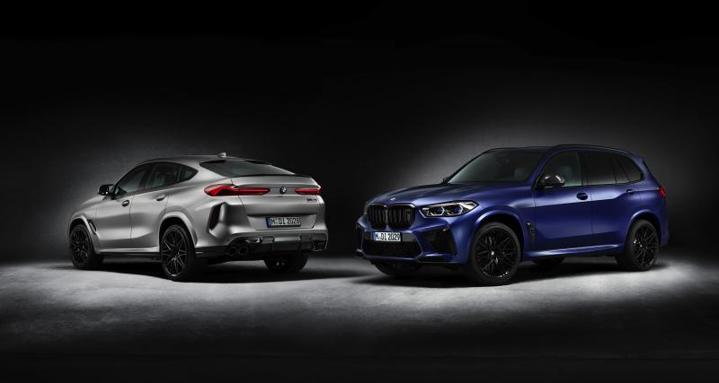  - BMW X5 et X6 M Competition “First Edition” : nouvelle série limitée pour les mastodontes