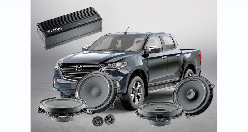  - Focal dévoile un pack hi-fi « plug and play » pour le pick-up Mazda BT 50
