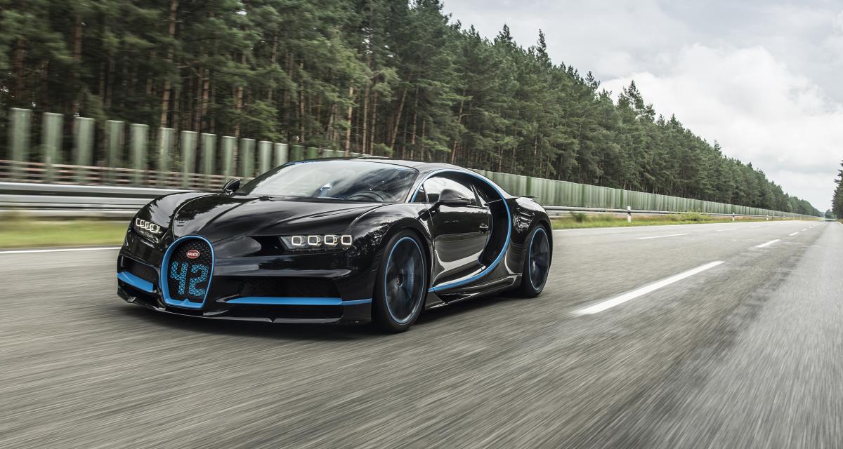 La Bugatti Chiron fait partie des modèles concernés par le nouveau malus au poids en 2021
