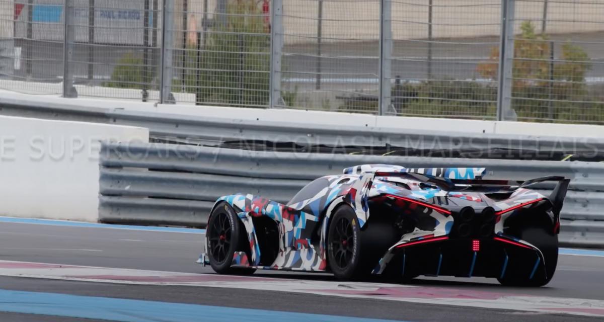 La nouvelle Bugatti aperçue ce week-end sur le circuit du Castellet ? (vidéo)