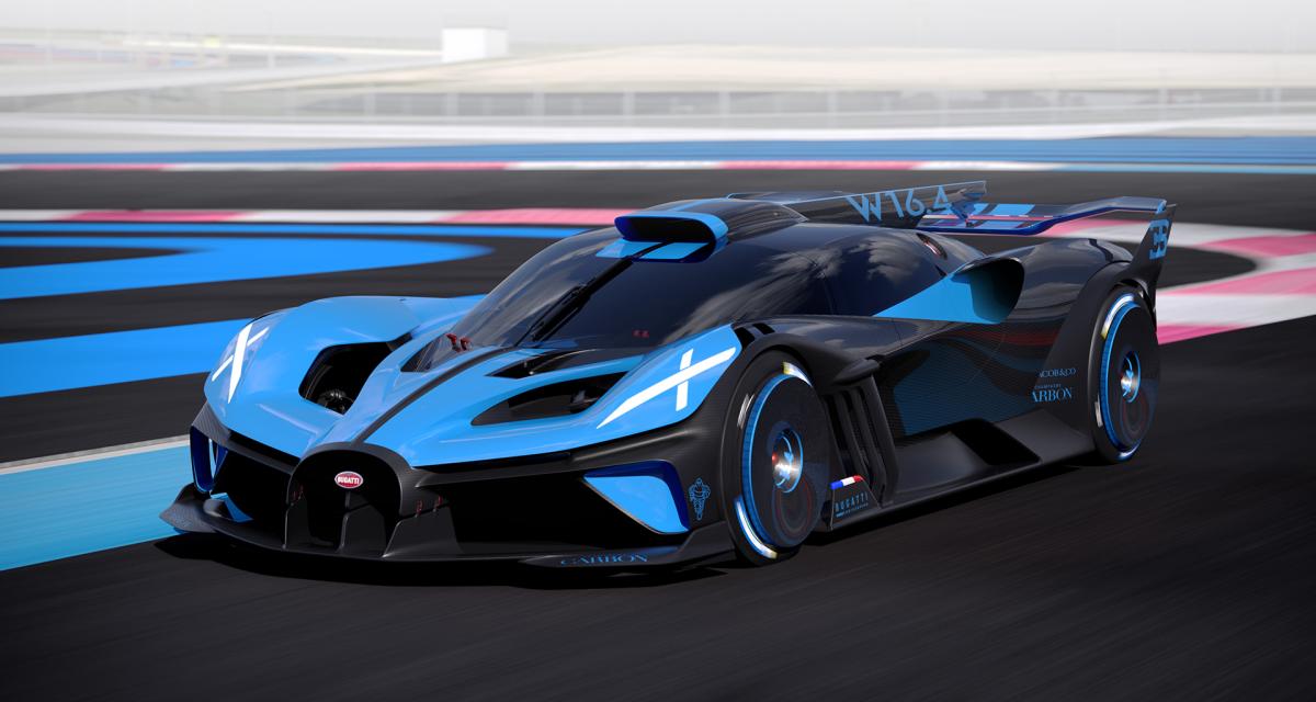 Bugatti Bolide : 1.850 chevaux pour des pointes à 500 km/h