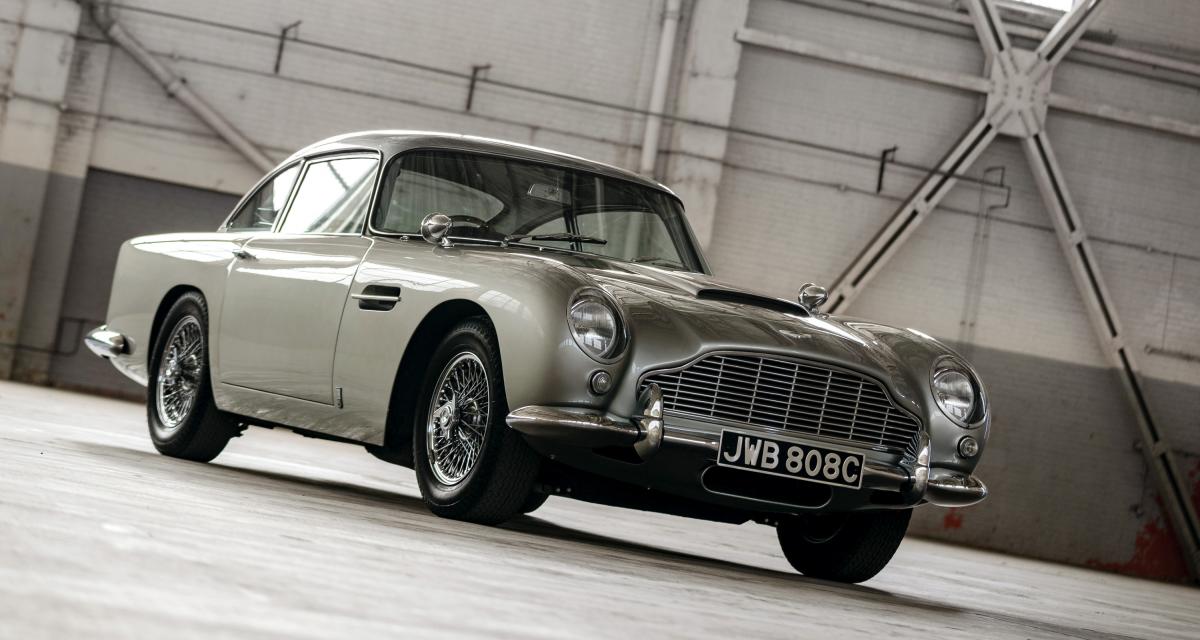 Mort de James Bond : l'Aston Martin DB5 est en deuil