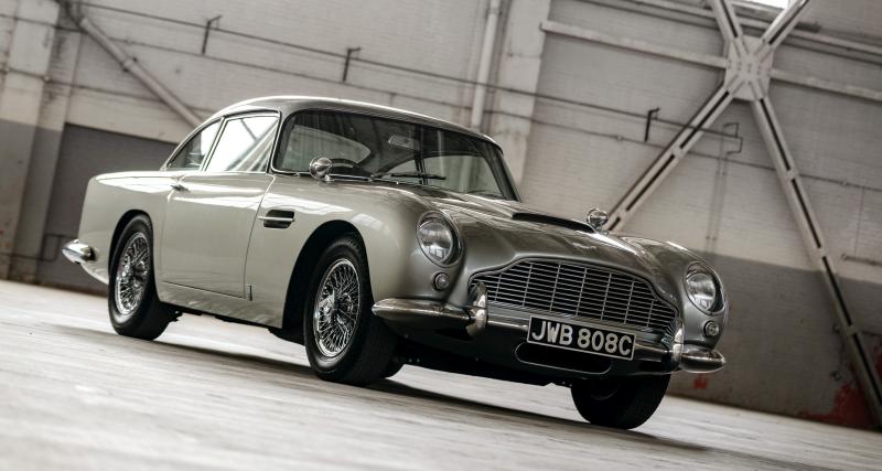  - Mort de James Bond : l'Aston Martin DB5 est en deuil