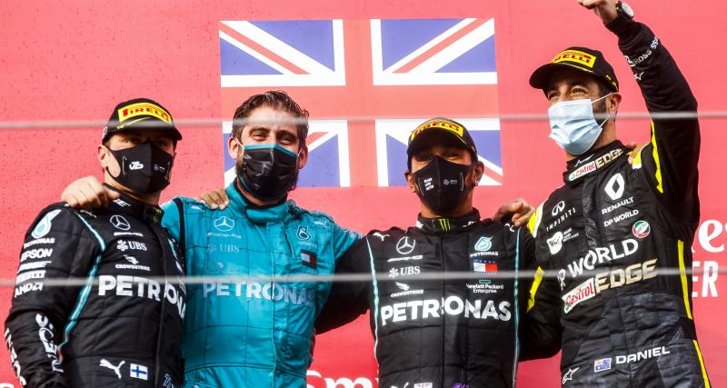 Grand Prix d’Italie 2020 - Lewis Hamilton : boire dans la chaussure de Ricciardo “ça a un goût horrible” (vidéo)