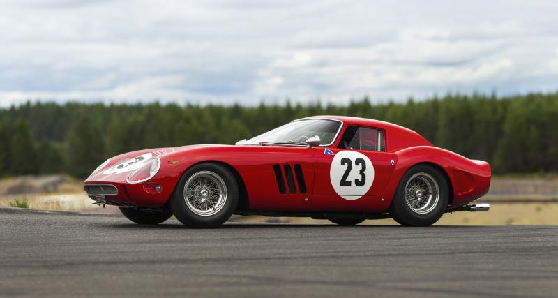  - Ferrari, Aston Martin, Alfa Romeo… Top 25 des voitures les plus chères vendues aux enchères