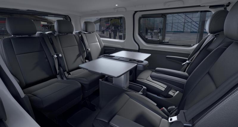 Renault Trafic restylé (2021) : l’utilitaire en version civilisée en 4 points - Espace intérieur modulable