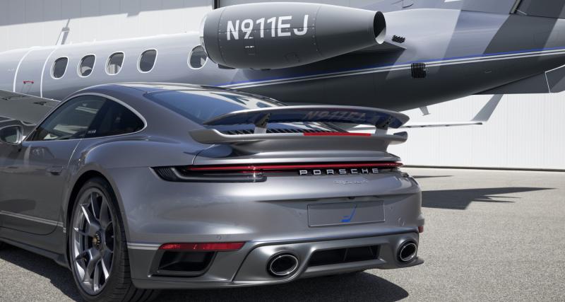 Porsche 911 Turbo S “Duet” : un jet acheté, une supercar assortie offerte - Inspiration aéronautique