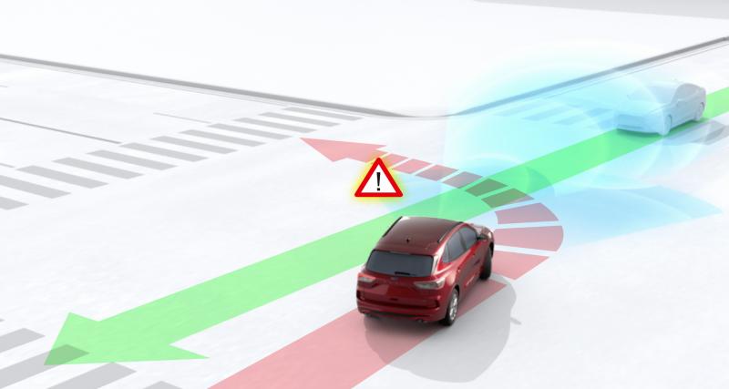 Ford développe un nouveau système pour éviter les accidents liés aux angles morts (vidéo) - Photo d'illustration 