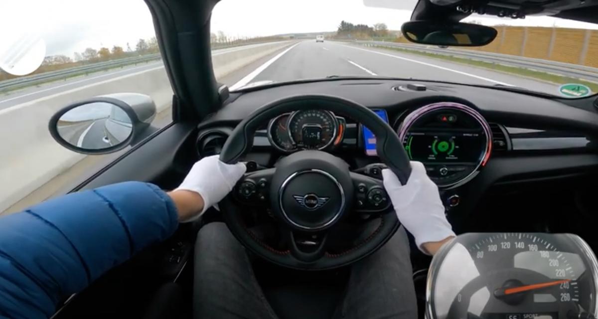 À fond de compteur : cet automobiliste pousse sa Mini Cooper S F56 à près de 240 km/h... en toute légalité (vidéo)