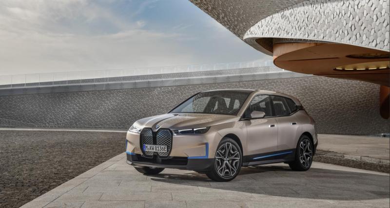  - BMW iX : jusqu'à 600 km d'autonomie pour le nouveau SUV électrique de la marque allemande