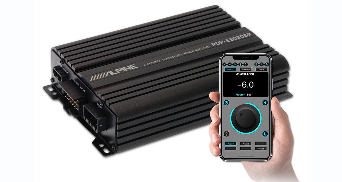 Alpine Electronics présente un nouvel ampli DSP à 8 canaux