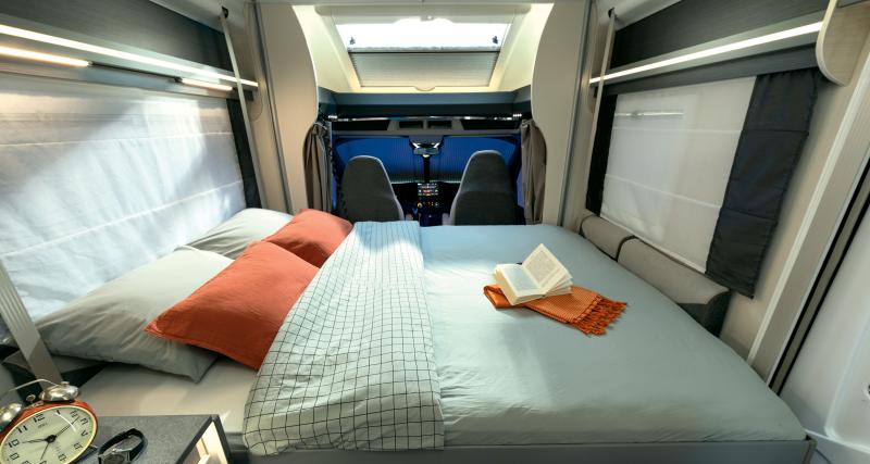 Chausson 640 : le camping-car profilé maître de l'espace - Jusqu'à six personnes au lit