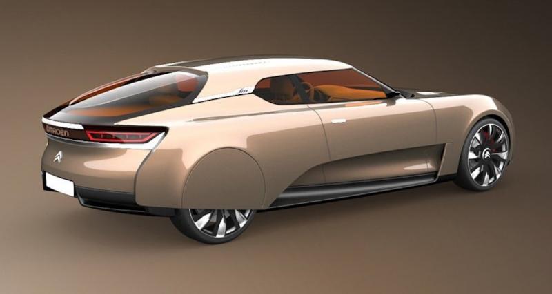 Citroën SM revival : un concept néo-rétro pour les 50 ans de la belle française - Le design du bolide virtuel