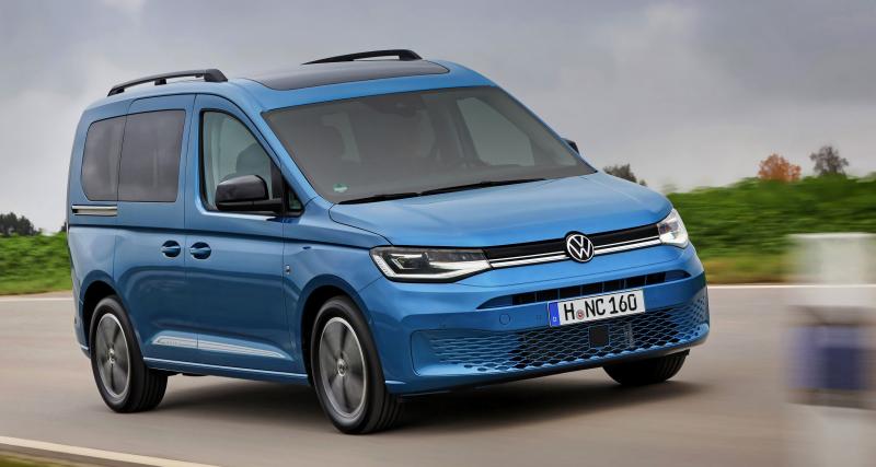  - Volkswagen Caddy (2021) : l’utilitaire allemand en forte progression