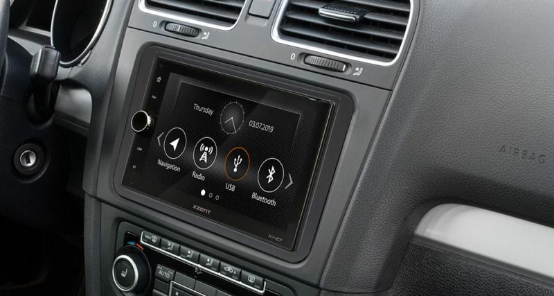  - Xzent commercialise un nouvel autoradio GPS avec connectivité Smartphone à prix canon