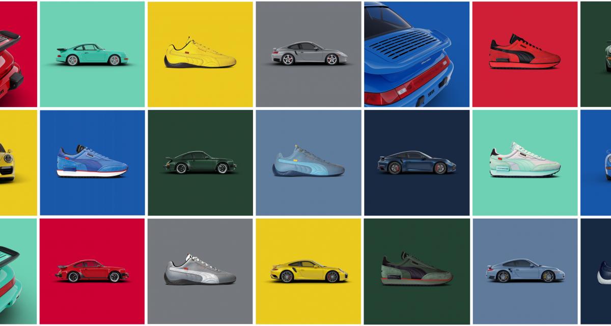 Porsche et Puma s'associent pour une collection basée sur la 911 Turbo