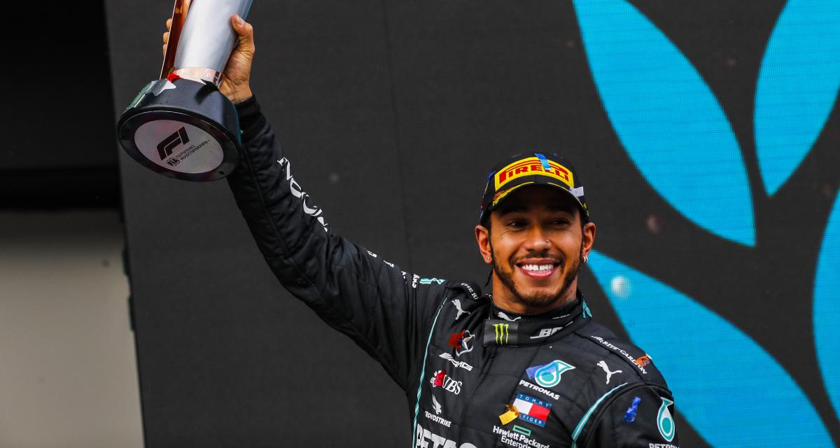 Lewis Hamilton suite à sa victoire au Grand Prix de Turquie 