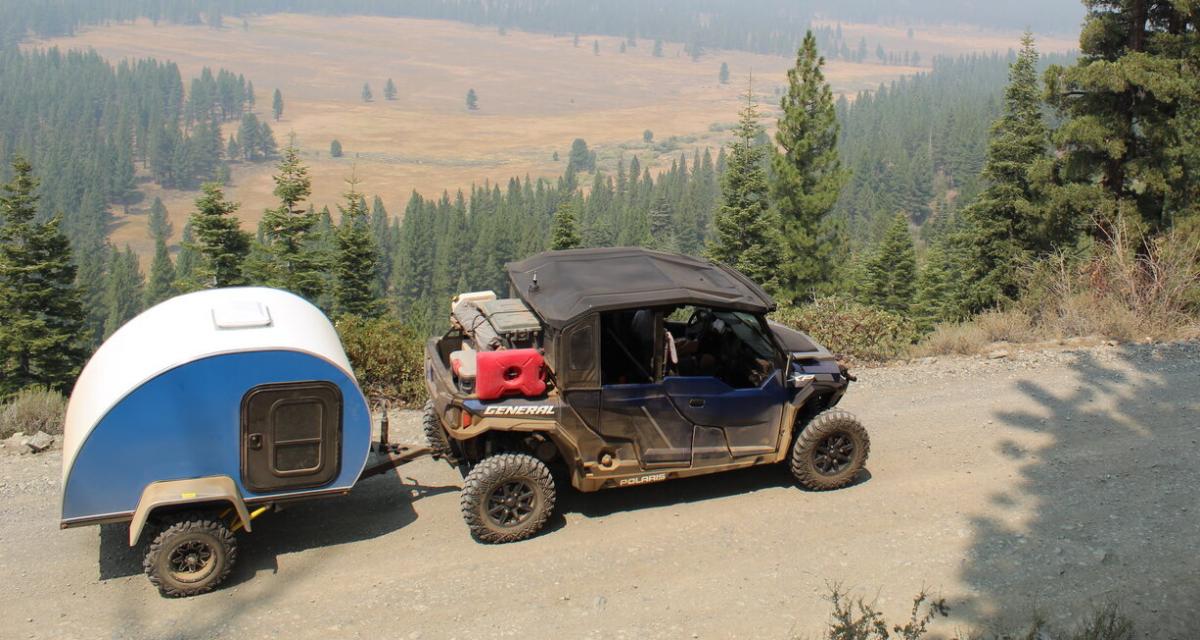 Mini caravane Boony : la roulotte amie des quads !