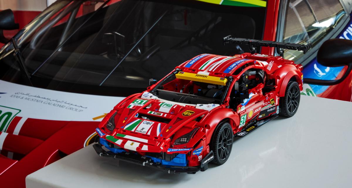 LEGO met l'endurance à l'honneur avec la Ferrari 488 GTE