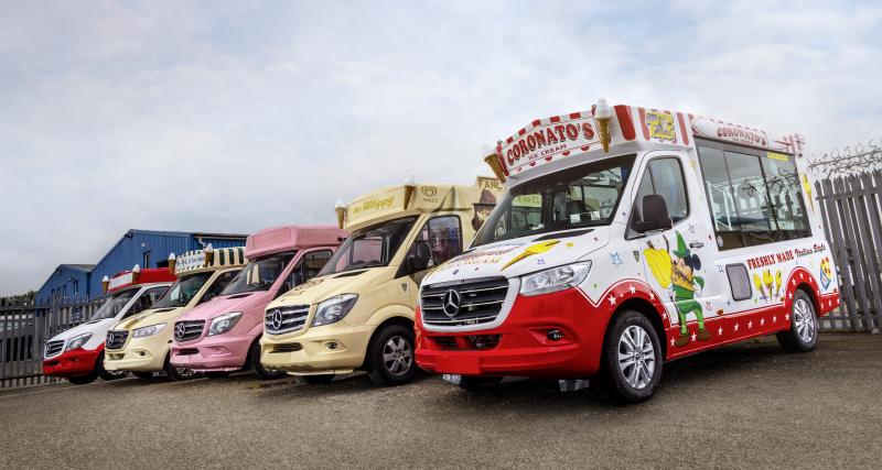  - Mercedes Sprinter Ice-Cream Van : la vente de glaces ambulante reprend du service