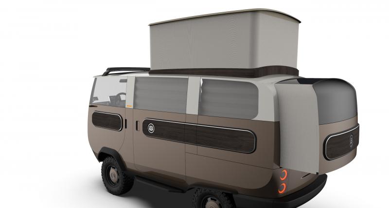  - eBussy Camper : le camping-car amovible et électrique, un vrai couteau suisse !