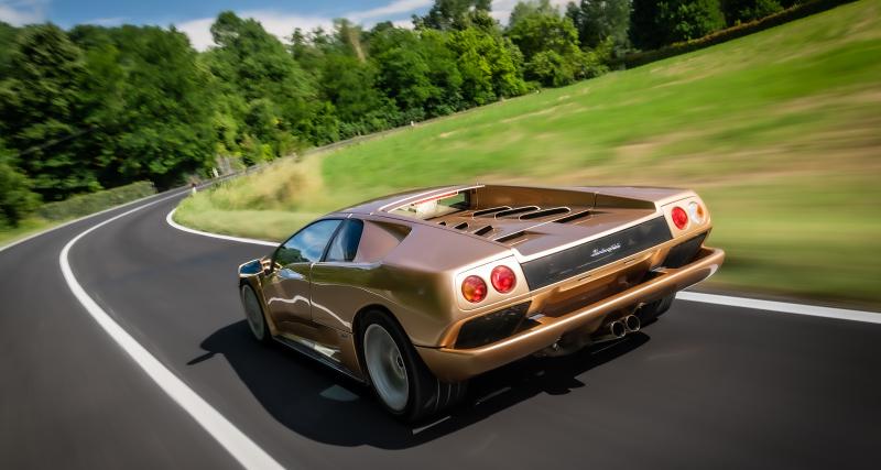 Lamborghini Diablo : le taureau endiablé fête ses 30 ans - 485 ch aux roues arrière