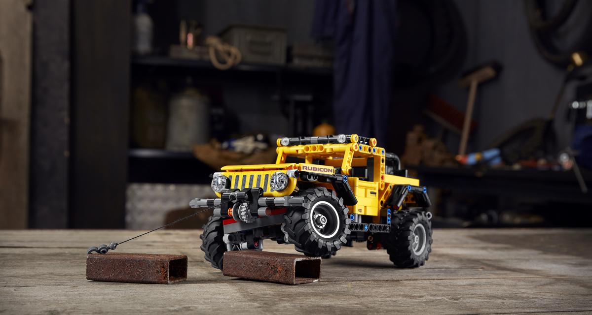 Le massif Jeep Wrangler s'offre une version miniature chez Lego