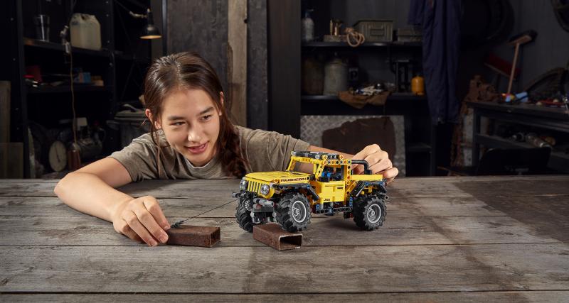 Le massif Jeep Wrangler s’offre une version miniature chez Lego - Aucun obstacle ne pourra vous barrer la route 