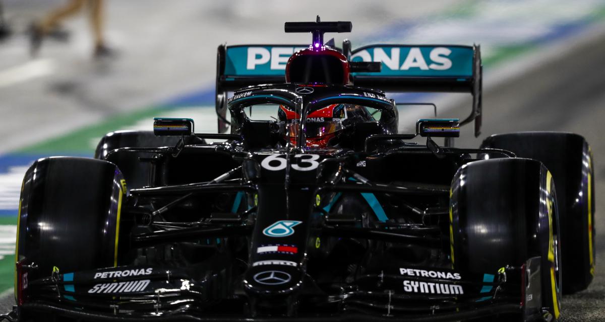 Grand Prix de Sakhir de F1 : la panique dans les stands chez Mercedes en vidéo