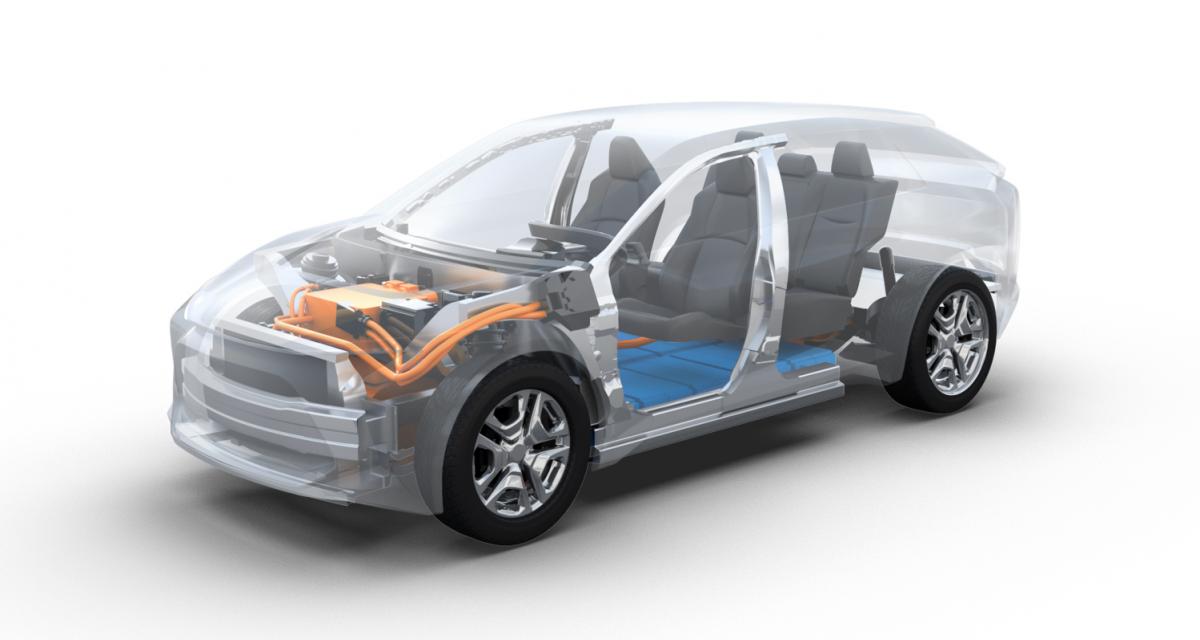 Nouveau SUV 100% électrique Toyota avec sa plateforme e-TNGA