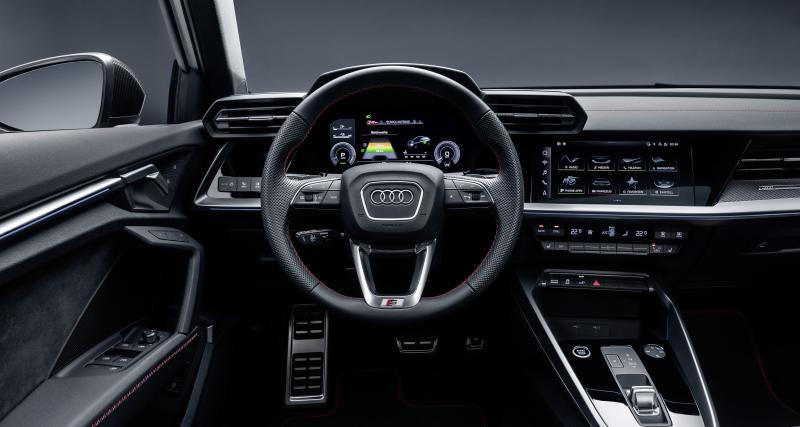 Audi A3 45 TFSI e : nouvelle version hybride rechargeable à partir de 44 440 € - 63 km en full électrique (WLTP)