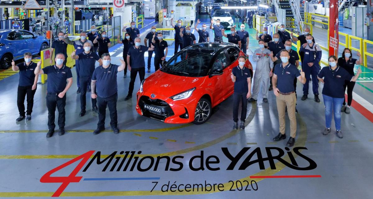 4 millions de Toyota Yaris vendues, le Made in France à la fête
