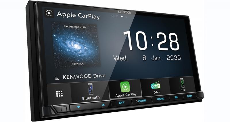  - Un nouvel autoradio CarPlay et Android Auto chez Kenwood-Electronics