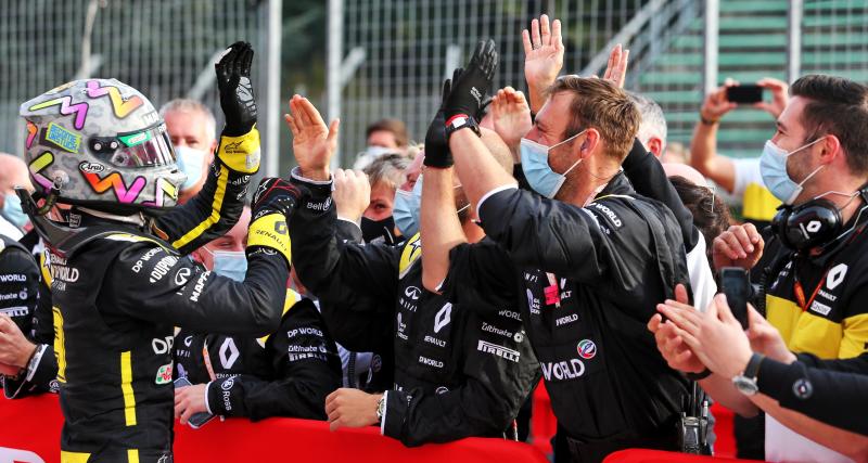  - Daniel Ricciardo sur le podium avec Renault = un blaireau pour Cyril Abteboul